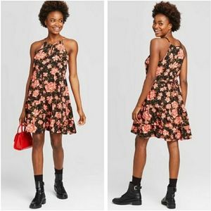 Xhilaration Floral Dress Junior 2XL